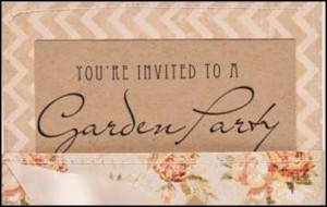 Invite by GlueMeetsPaper on Pinterest